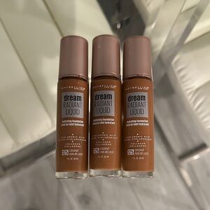 3set Maybelline Dream Radiant Liquid Foundation - Rich Cocoa